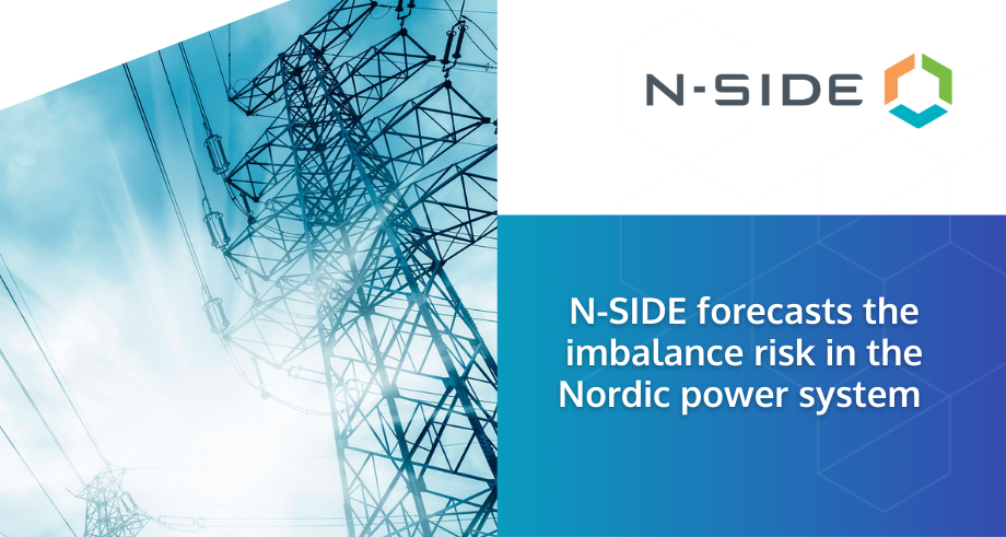 N-SIDE provides algorithm to the Nordic grid operators, to anticipate imbalances in electricity production and consumption