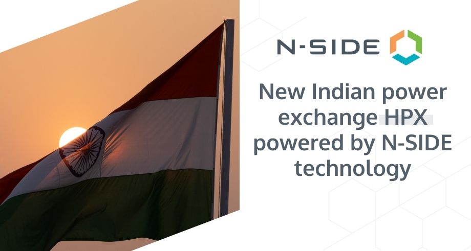 New Indian power exchange HPX powered by N-SIDE technology